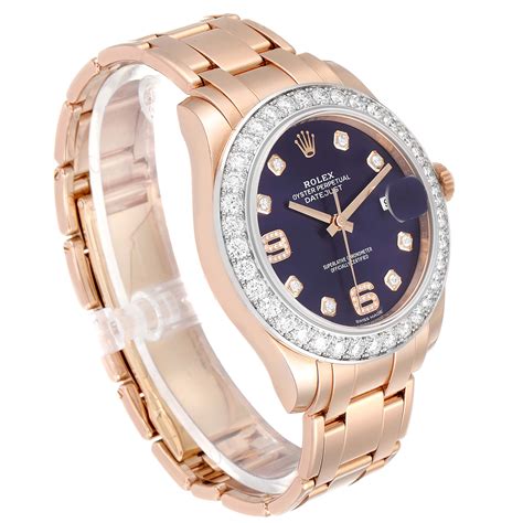 rolex pearlmaster rose gold price.